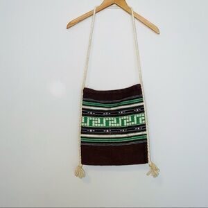 Macin SteadFast Greek Woven Boho Tribal Printed CrossBody Bag